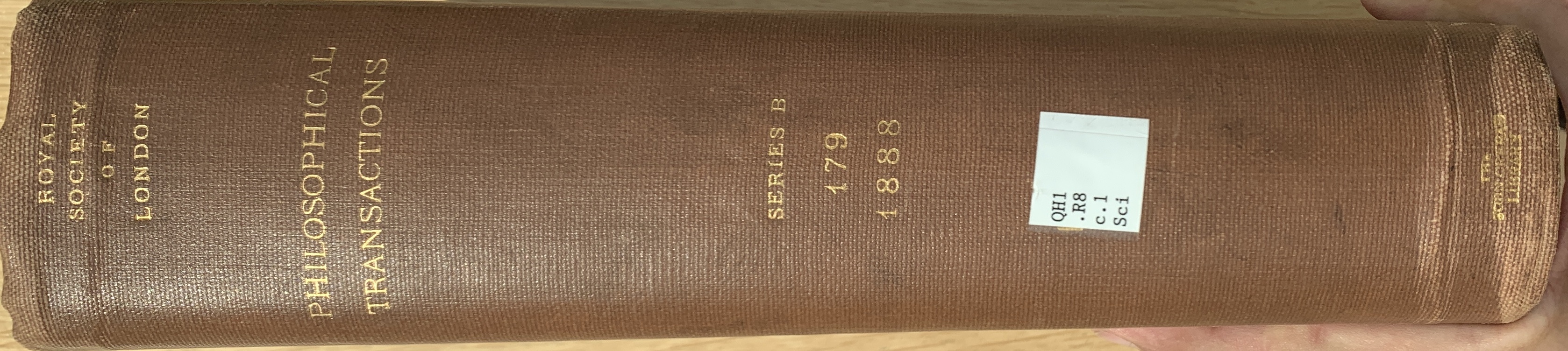 Volume 179B spine